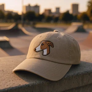 Customizable Dog Embroidered Cap