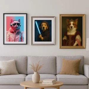 Pet Portrait Wall Art